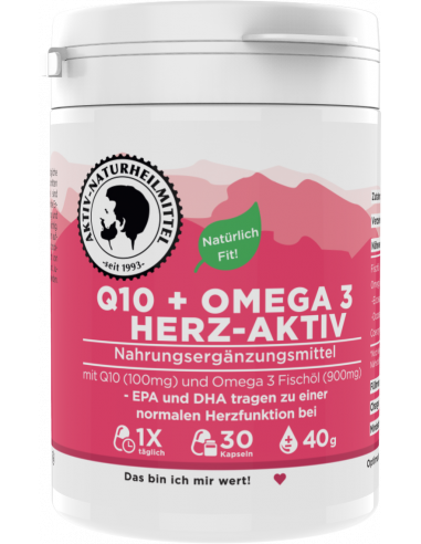 Q10+Omega 3 Herz-Aktiv
