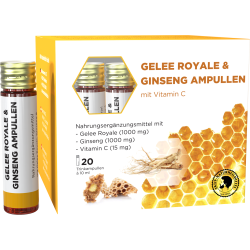 Gelee Royale + Ginseng Ampullen