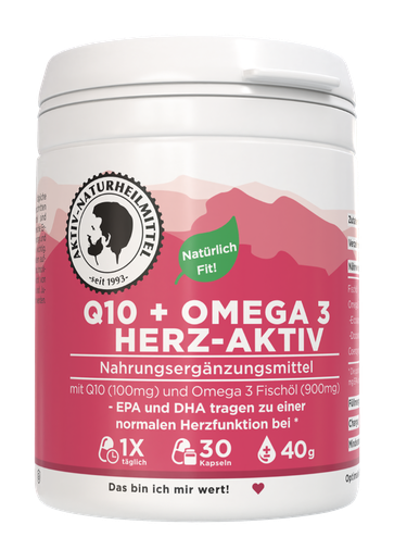 Q10 + Omega 3 Herz-Aktiv