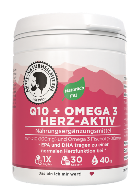 Q10 + Omega 3 Herz-Aktiv