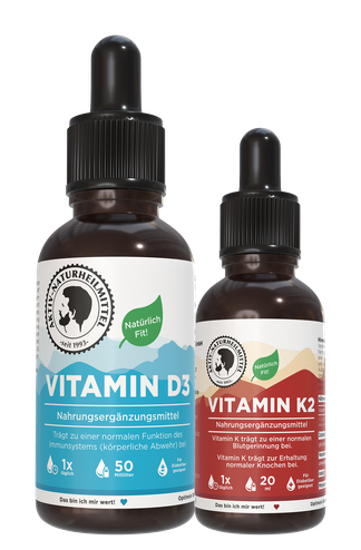 Vitamin D3 + K2 Tropfen Set